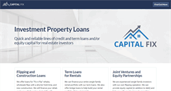 Desktop Screenshot of capitalfix.com